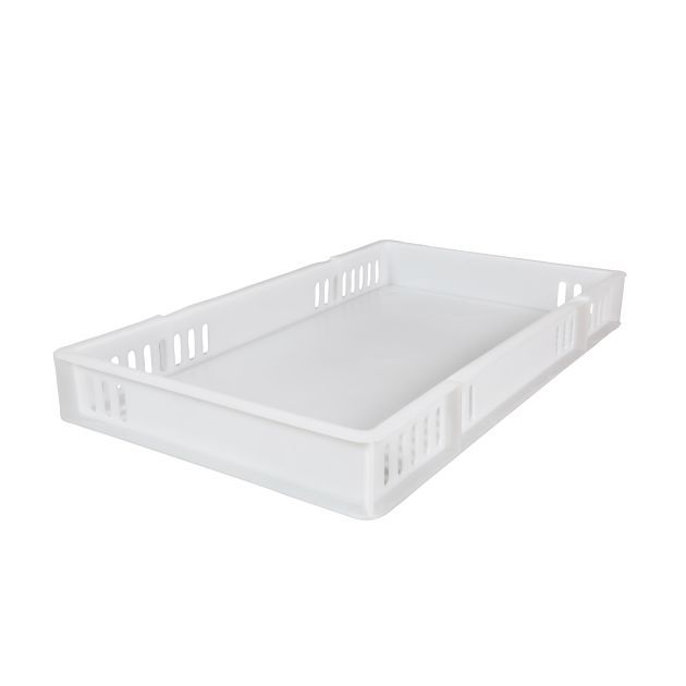 22-litre Bakery Tray with Solid Base and Vented Sides - 762mm x 457mm range